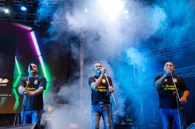 Alta Gracia vivió la tercera noche del Festival de las Colectividades.