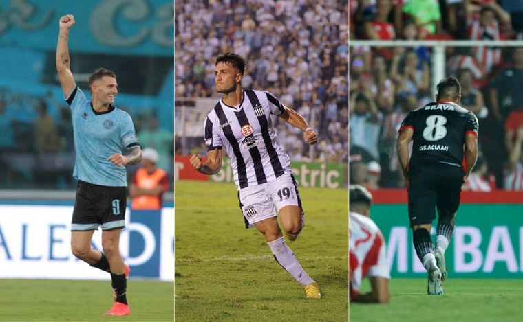 FOTO: Belgrano, Talleres e Instituto ganaron en la misma fecha de la Liga Profesional.