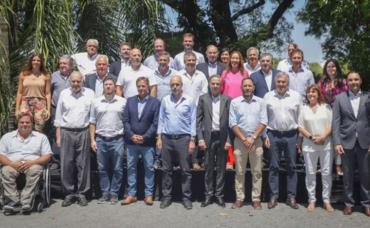 FOTO: La Mesa Nacional de Juntos por el Cambio se reunió en Palermo.