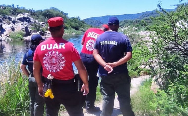 FOTO: Tragedia en el río Quilpo, en San Marcos Sierras.