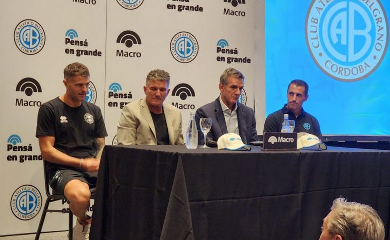 AUDIO: Belgrano sumó al Banco Macro como sponsor y presentó su nueva camiseta