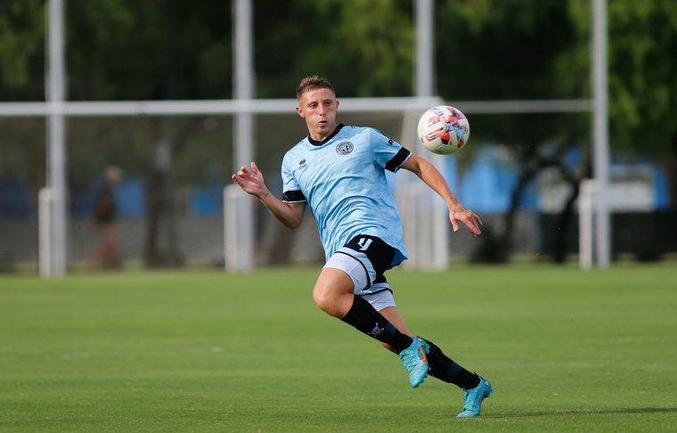 Juan Barinaga volvió a las canchas