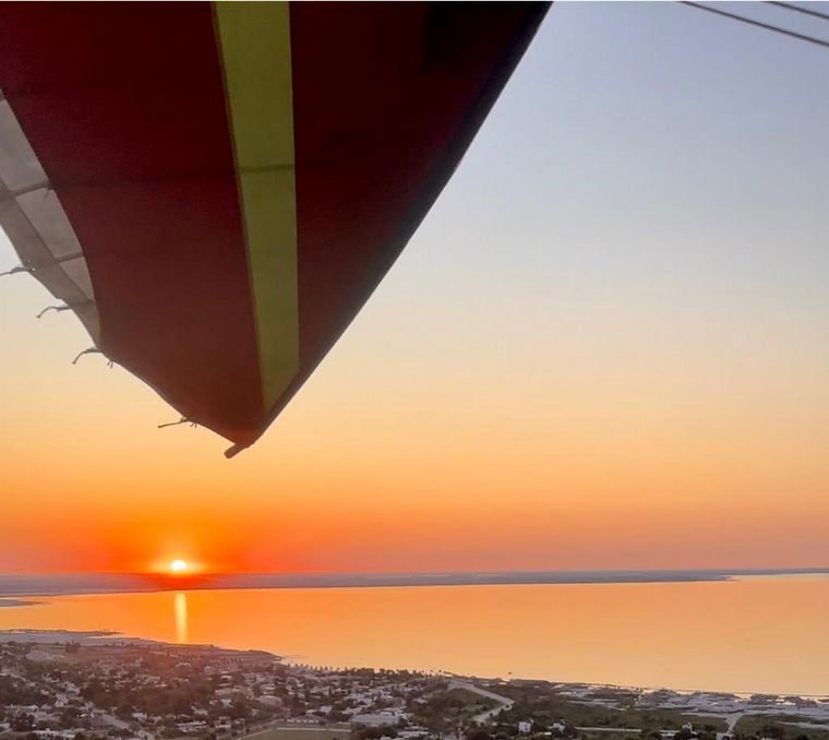 Vuelo en Trike en Miramar de Ansenuza