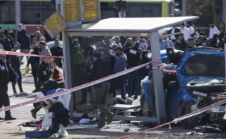 Dos muertos y cinco heridos tras un ataque terrorista en Jerusalén. (Foto: AFP)