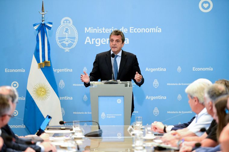 FOTO: Sergio Massa, ministro de Economía de la Nación. (Foto: archivo)