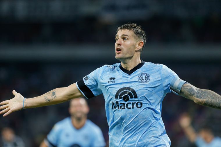 Pablo Vegetti festeja el tanto del triunfo 