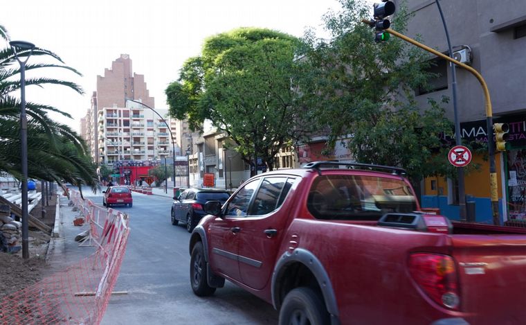 Mercado Sud: finalizó la repavimentación y el tránsito vuelve a la normalidad.