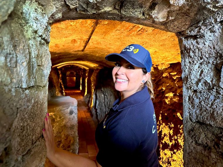 El túnel de la Gruta.