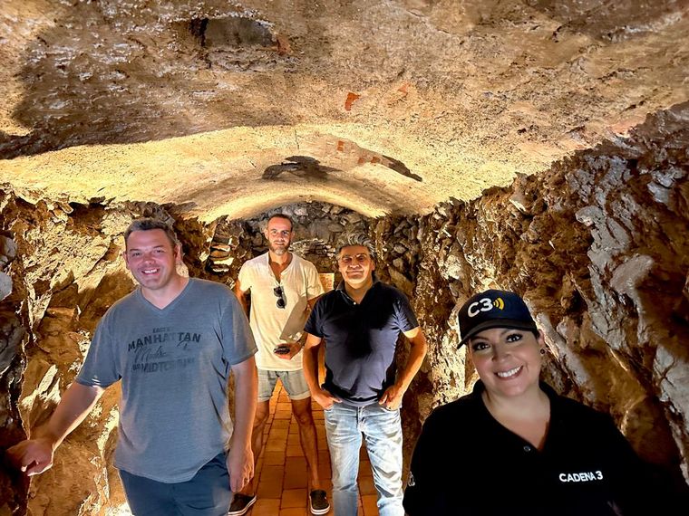 El túnel de la Gruta.