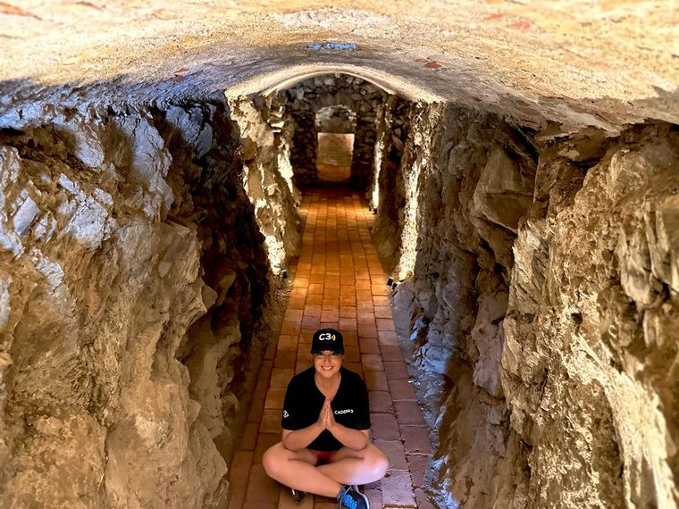 El túnel de la Gruta.