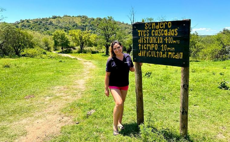 Tres cascadas, en La Granja: el lugar donde saltó a la fama Susana Giménez.