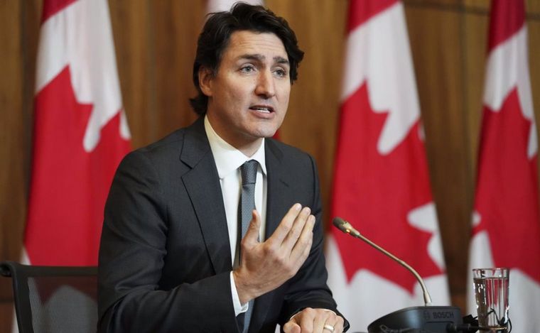Justin Trudeau, el primer ministro de Canadá. (Foto: The Canadian Press)
