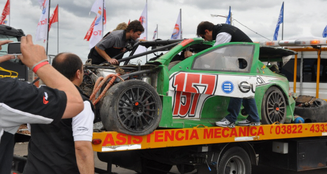 Accidente de Juan de Benedictis en La Rioja