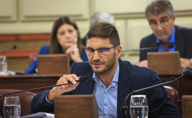 FOTO: El diputado provincial Maximiliano Pullaro habló sobre el calendario electoral. 