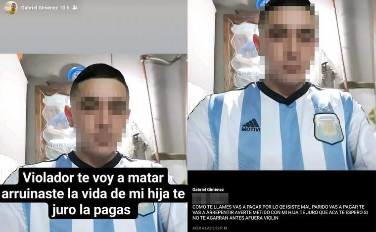 El escrache que partió desde la cárcel.