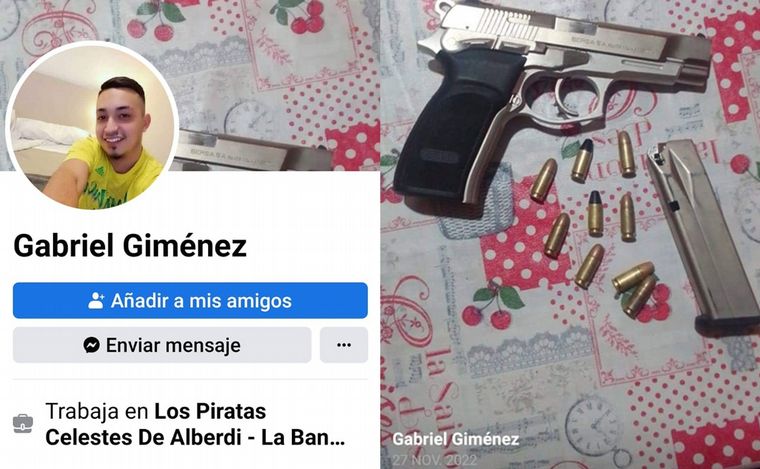 El perfil falso en Facebook que manejaba un condenado a perpetua.