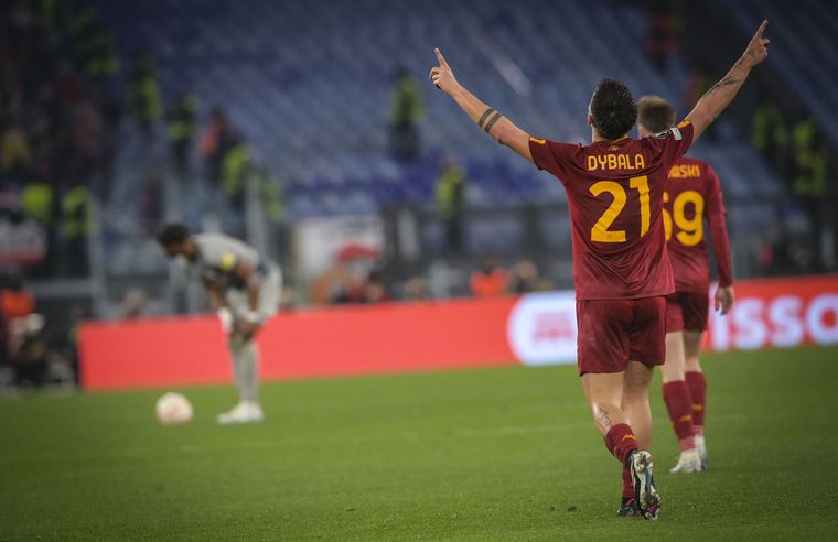 FOTO: Paulo Dybala, autor del gol del triunfo de la Roma