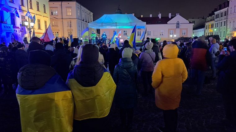 Acto de Ucranianos y polacos en Rzerszów