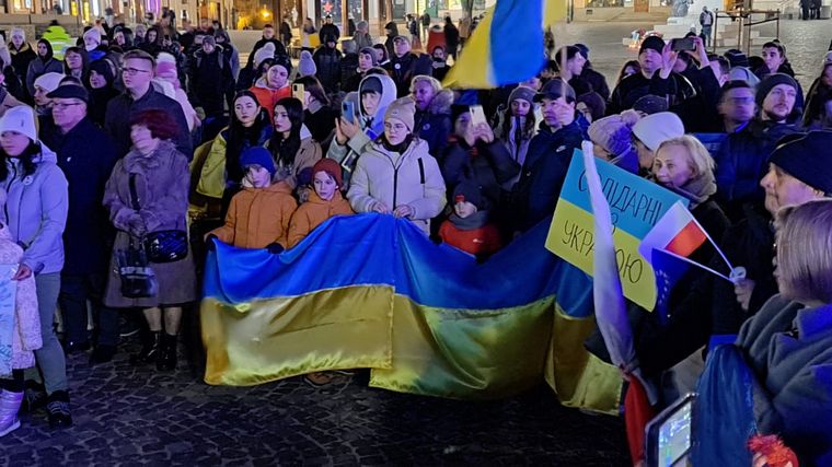 FOTO: Acto de Ucranianos y polacos en Rzerszów