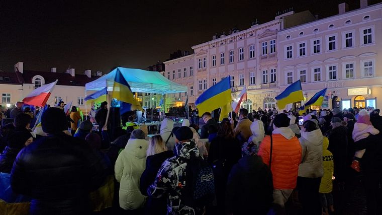 Acto de Ucranianos y polacos en Rzerszów