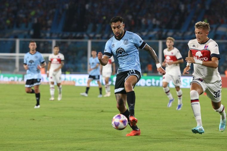 Belgrano-Tigre, un intenso duelo en el Kempes.