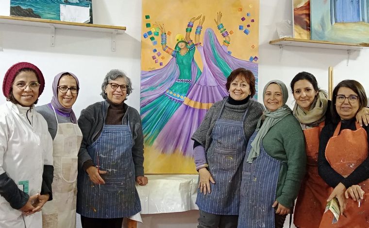 Mónica es arquitecta y hace 25 años desarrolla tareas humanitarias en Marruecos