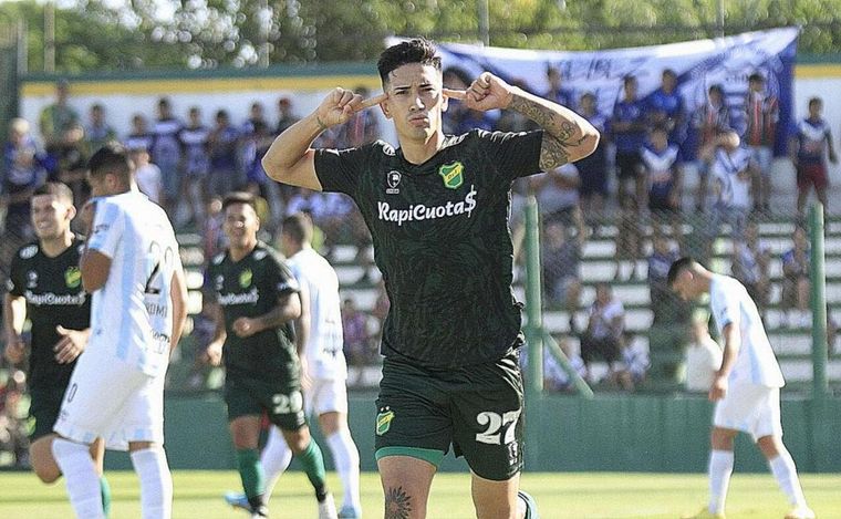 Santiago Solari, autor de uno de los goles del 