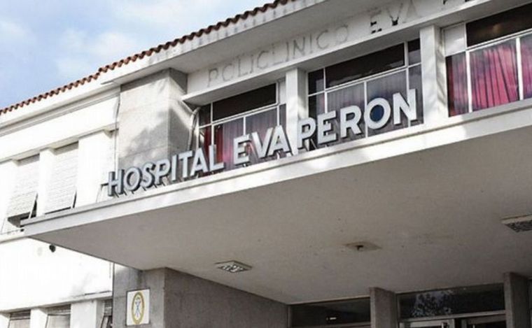FOTO: Los heridos fueron trasladados al Hospital Eva Perón de Granadero Baigorria.