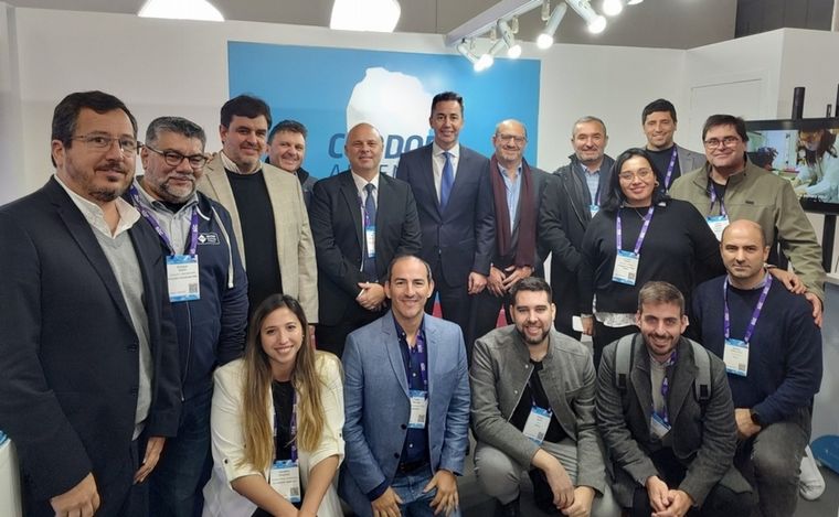 Fuerte presencia cordobesa en una feria tecnológica de clase mundial.