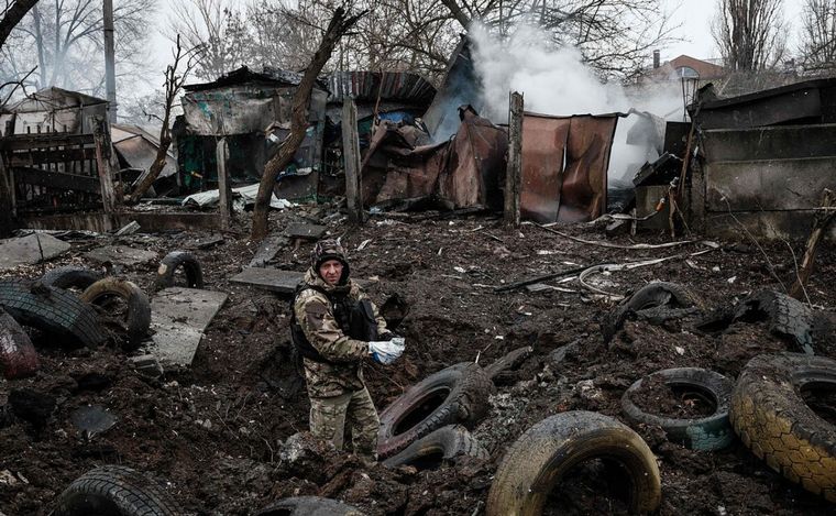 FOTO: Rusia denunció ataque terrorista ucraniano en su territorio y Kiev lo negó (El Mundo)