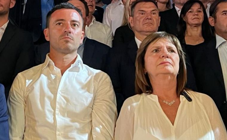 Rodrigo De Loredo y Patricia Bullrich en Mendoza.