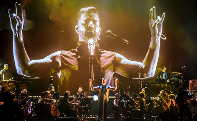 FOTO: Ricky Martin brilló en su último concierto en Argentina en Rosario. (Ph:D. De Bruno)