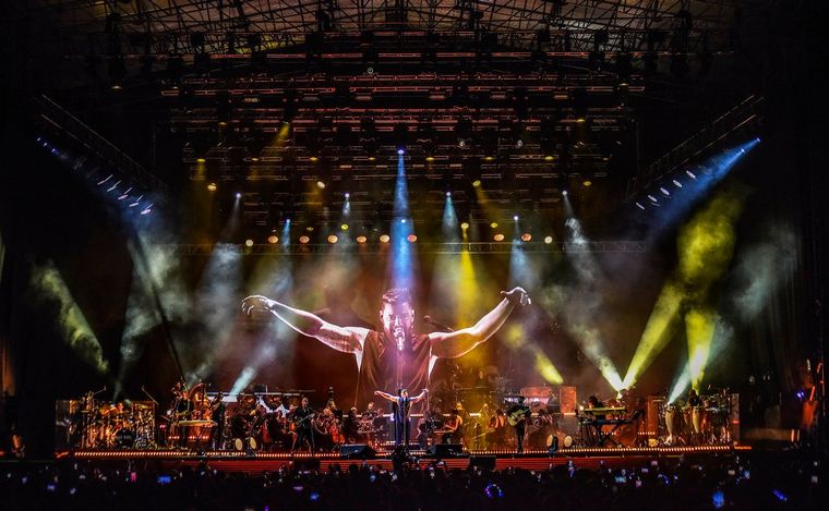 Ricky Martin brilló en su último concierto en Argentina en Rosario. (Ph:D. De Bruno)