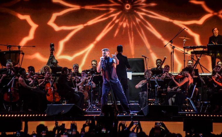 Ricky Martin brilló en su último concierto en Argentina en Rosario. (Ph:D. De Bruno)
