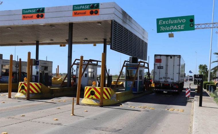 FOTO: Aumento del 36,36% de peajes en la autopista Rosario-Santa Fe