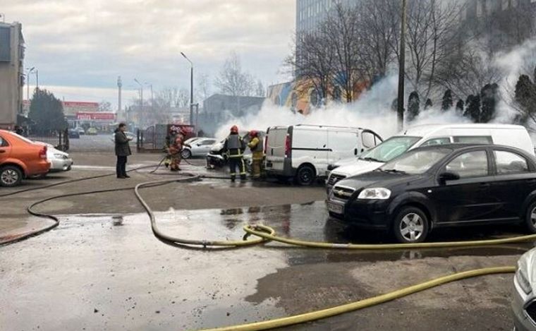 Nuevos ataques rusos en Kiev (Foto:@europeanMedia24)