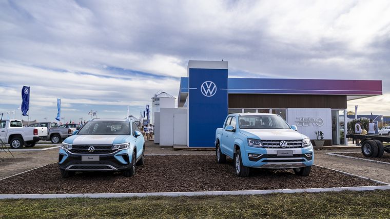 FOTO: Volkswagen en Expoagro 2023 reafirmando su alianza con el campo argentino.