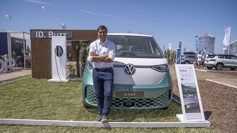 Martín Massimino, Director Comercial de VW Argentina en San Nicolás.