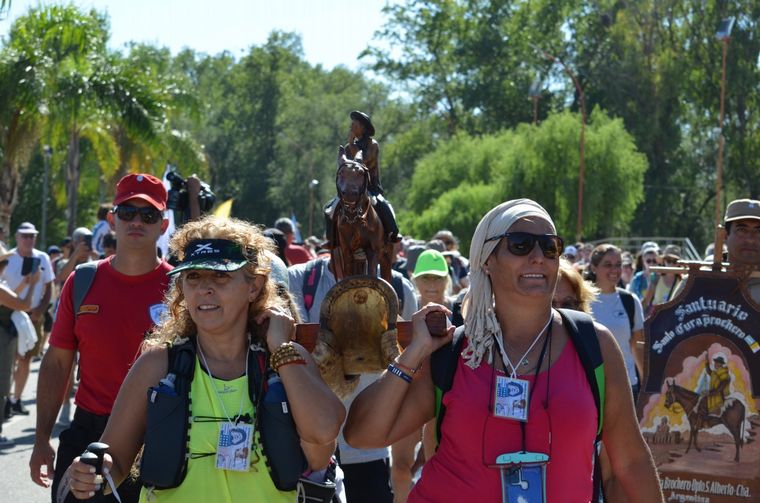 Con más de 500 participantes, comenzó la tradicional Peregrinación Brocheriana