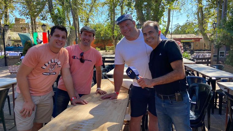 Cadena 3 visita Colonia Caroya en el mes de su aniversario