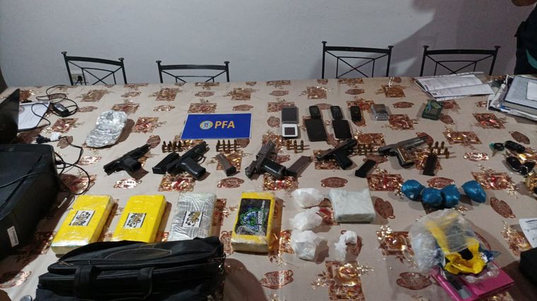 FOTO: Desbaratan banda narco que traficaba cocaína entre Orán y Córdoba. (Policía Federal)