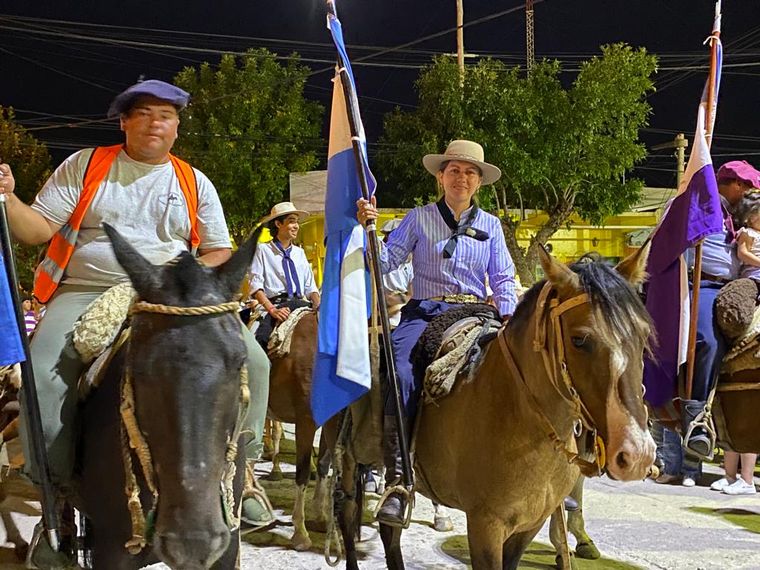 Llegó la Cabalgata Brocheriana para rendir tributo al Cura Santo