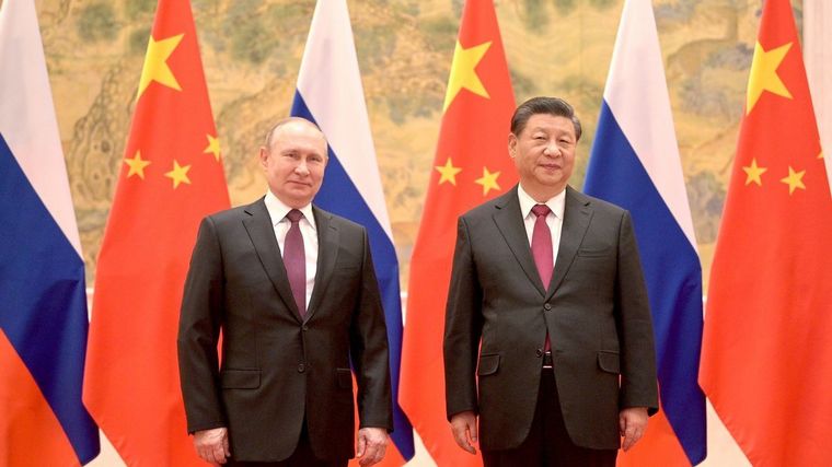 FOTO: Xi Jinping se reúne con Putin en Moscú por primera vez tras la guerra en Ucrania
