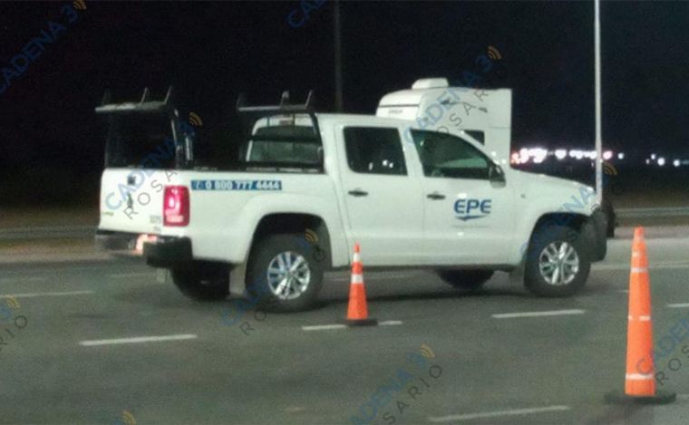 FOTO: Alcoholemia positivo para el conductor de una camioneta de la EPE.