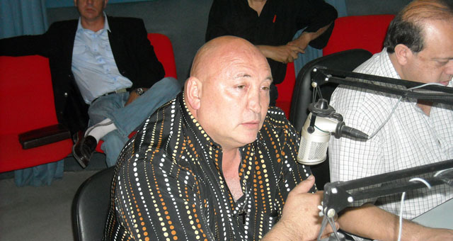 Dáscola visitó <b>Cadena 3</b> y anticipó que Moli actuará en una serie de TV