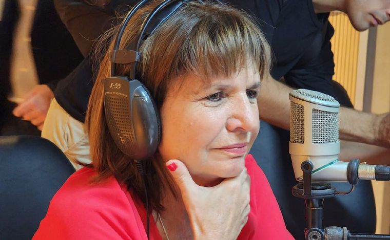 AUDIO: Patricia Bullrich visitó los estudios de Cadena 3.