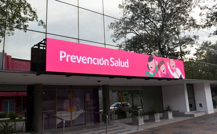 FOTO: Edificio Corporativo de Prevención Salud en Sunchales, provincia de Santa Fe.