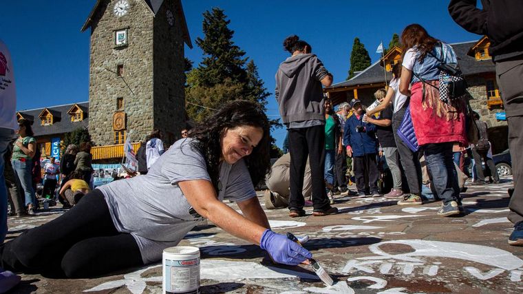 Ocurrió este viernes, en Bariloche (Foto: Telam)
