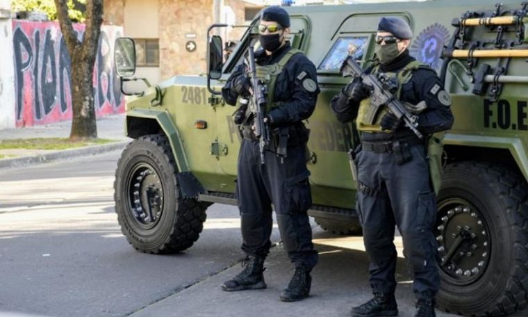 FOTO: Crearon un comando en el Conurbano para el despliegue de las Fuerzas Federales