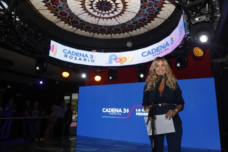 FOTO: En un evento con anunciantes, Cadena 3 contó sus grandes proyectos para 2023. 